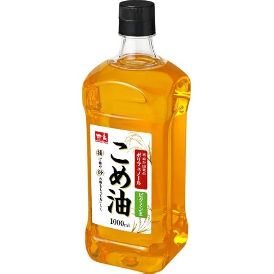 米油 Amazon | TSUNO 圧搾一番搾り 国産こめ油 300g 溶剤不使用 圧搾